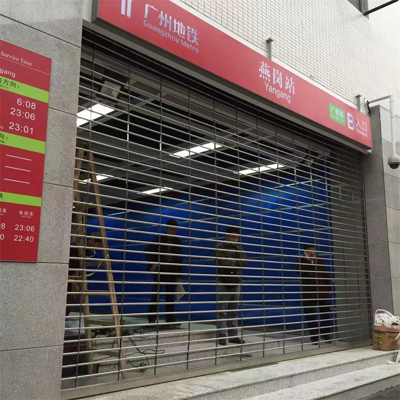 不銹鋼通花鏤空卷閘門