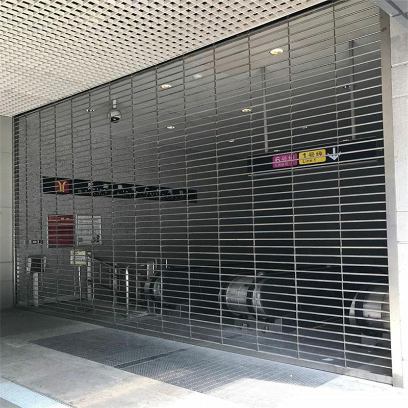 不銹鋼通花鏤空卷閘門