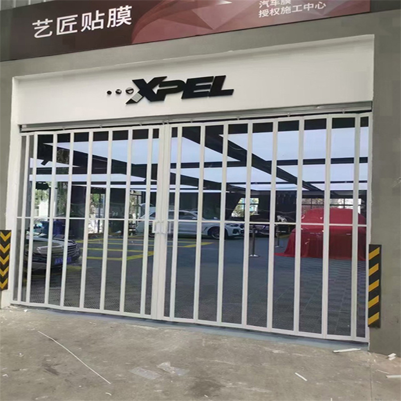 鋁合金水晶折疊門