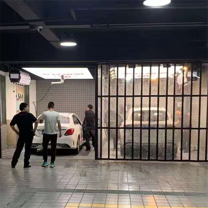 鋁合金水晶折疊門