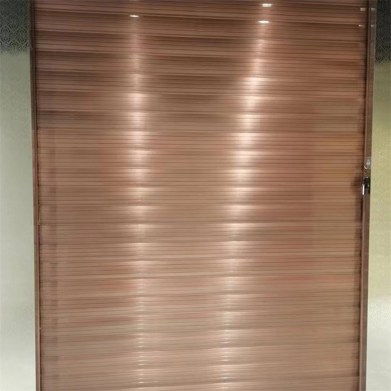 雙層鋁合金卷閘門